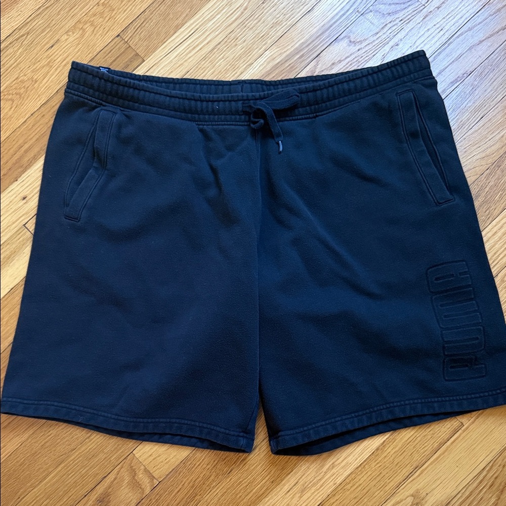 Puma Men's Black Athletic Shorts xxl